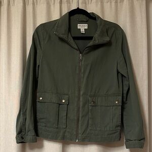 Olive Canvas Jacket